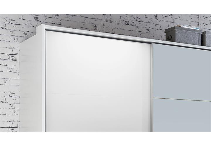 Schwebetürenschrank Emden Kleiderschrank weiß graphit Beton Spiegel eBay | Eiche inkl