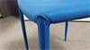 Stuhl Piana Küchenstuhl Esszimmerstuhl 4-er Set Stoff blau