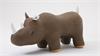 Tierhocker Nashorn khaki Kinderhocker gepolstert Rhino