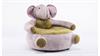 Kindersessel Tiersessel Elefant grau olive Kindersofa Deko