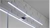 Spiegelschrank Manhattan Badschrank grau mit LED Beleuchtung