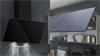 Küche CELINE Küchenzeile in Betonoptik hell stahl mit Geräten