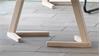 Tisch OLLIE Couchtisch 120x60 cm Eiche natur Massivholz in weiß geölt