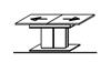 Tisch LIGHT LINE 2 weiß matt Lack Eiche ausziehbar 160-205