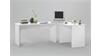 Schreibtisch Kombi TILL PC Tisch Winkelkombination in weiß