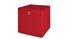 Faltbox FLORI 1 Korb Regal Aufbewahrungsbox in rot