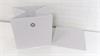 Faltbox 4er Set FLORI 1 in weiß mit Metallösen 32x32 cm