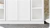 Highboard LANDWOOD Schrank Anrichte in weiß mit 4 Türen Landhausstil
