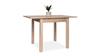 Esstisch COBURG Tisch Küchentisch Sonoma Eiche ausziehbar 80-120x80