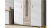 Kleiderschrank BEACH Schrank in Sandeiche und weiß 139 cm