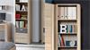 Regal YOOK Bücherregal in Sonoma Eiche grau anthrazit