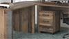 Rollcontainer CLIF vintage old wood Altholz mit 3 Schubkästen