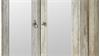 Garderobenschrank Bonanza in Treibholz Optik mit Spiegel 78 cm