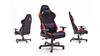 Schreibtischstuhl Bürostuhl DX RACER 1 schwarz rot Game Chair