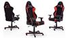Schreibtischstuhl Game Chair Bürostuhl DX RACER R1 schwarz rot