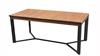 Esstisch Milena Tisch Holz Akazie Mangium Metall 180x90 cm