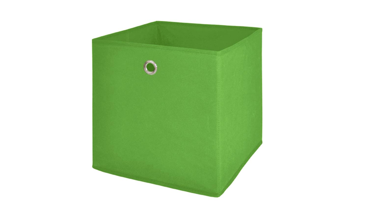 Faltbox FLORI 1 Korb Regal Aufbewahrungsbox Box in grün
