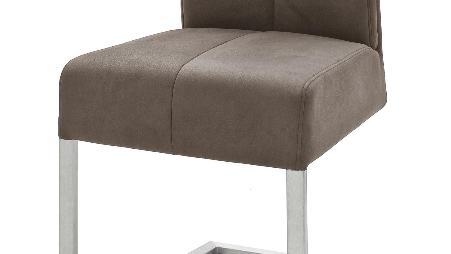 Schwingstuhl SALVA 2 2er-Set Stuhl sand Luxus Komfort Taschenfederkern