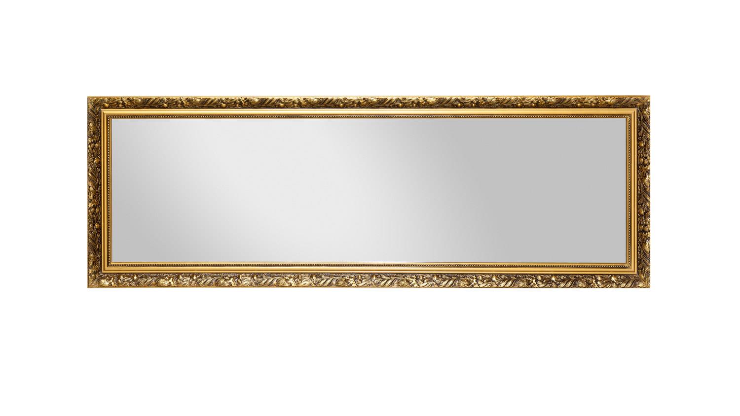 Aufhänger Spiegel mit Rahmen 50x150 cm Rahmenspiegel Pius ca goldfarben inkl