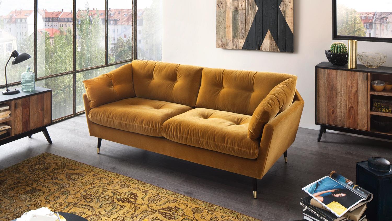 Ribelli 2 Sitzer Hikui Futon Schlafsofa im Japanischen Stil Sofa mit Schlaffunktion 100 x 150 cm Sessel, Creme