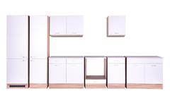 Küchen Unterschrank Max 50 cm Eiche Sonoma Front weiß Anstellprogramm