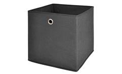 Faltbox 4er Set Korb Aufbewahrungs Box anthrazit 32x32x32 cm