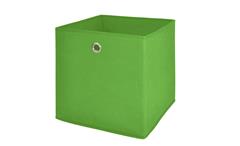 Faltbox 4er Set Korb Aufbewahrungs Box grün 32x32x32 cm