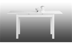 Esstisch Coburg Tisch Küchentisch Esszimmertisch weiß ausziehbar 120-160x70 cm