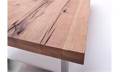 Esstisch Massivholztisch Esszimmer Tisch Eiche Bassano 220 cm Castello