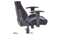Schreibtischstuhl DX RACER 5 Bürostuhl Game Chair in schwarz und grau