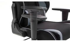 Schreibtischstuhl DX RACER R2 Game Chair Bürostuhl schwarz grau