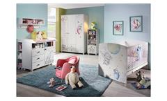 Babyzimmer Jemma Kinderzimmer Komplett Set 7-teilig in weiß Print Elefant Maus