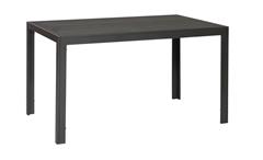Tisch Outdoor geeignet 150x90 Tisch aus Aluminium Polywood anthrazit