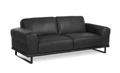 Sofa Montanaa 2-Sitzer Leder schwarz inkl. Nosagfederung 212 cm Willi Schillig