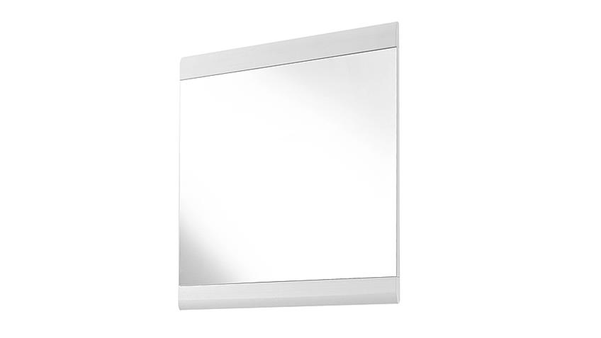 Spiegel FUNNY in weiß Garderobenspiegel Wandspiegel Paneel