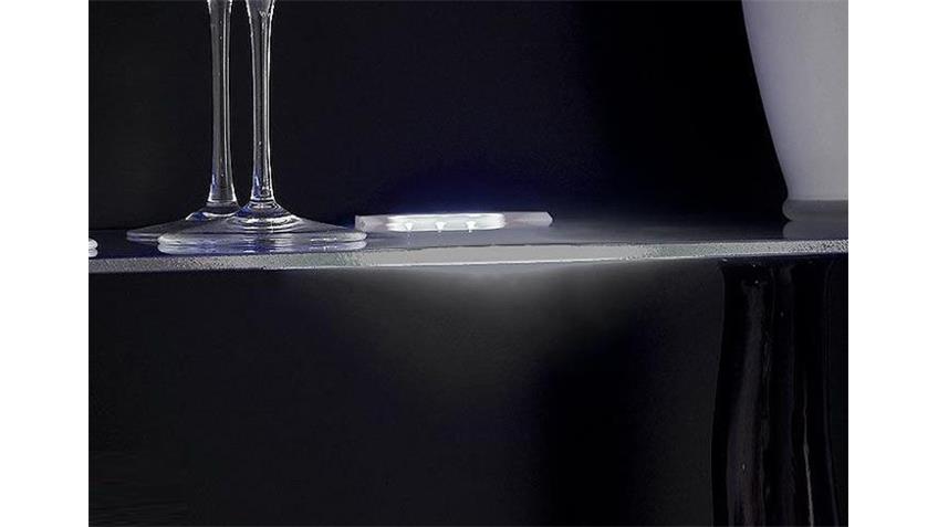 LED Glaskantenbeleuchtung inkl. Schalter 4er Set in weiß
